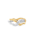 Michael Aram Wisteria Male Ring in Sterling Silver & 18K